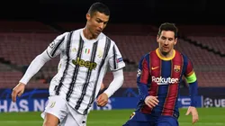 Cristiano Ronaldo and Lionel Messi - Barcelona vs Juventus - UEFA Champions League 2020