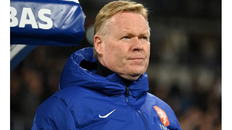 Ronald Koeman of the Netherlands