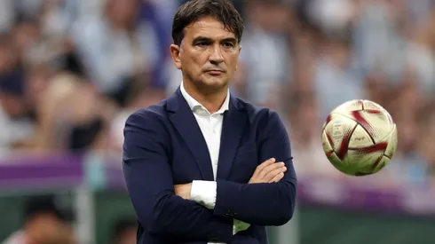 Manager Dalic of Croatia