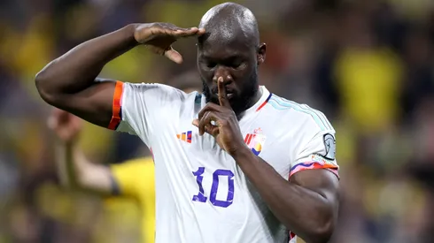 Romelu Lukaku of Belgium