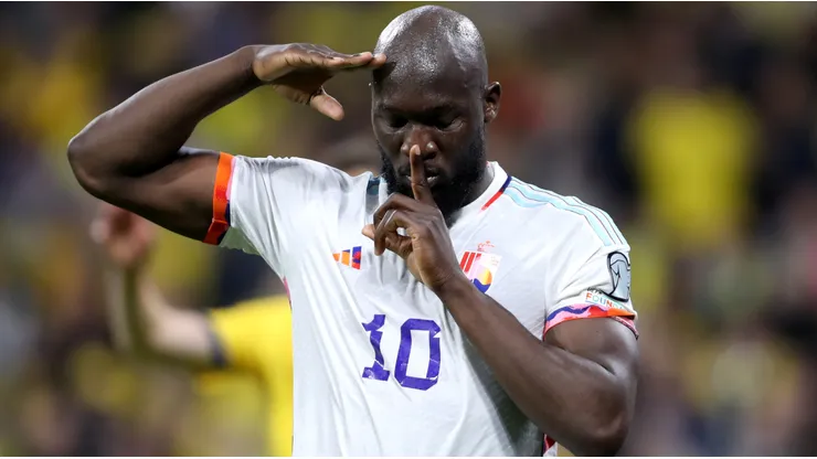 Romelu Lukaku of Belgium