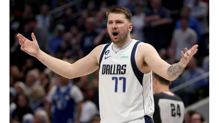 Luka Doncic of the Dallas Mavericks