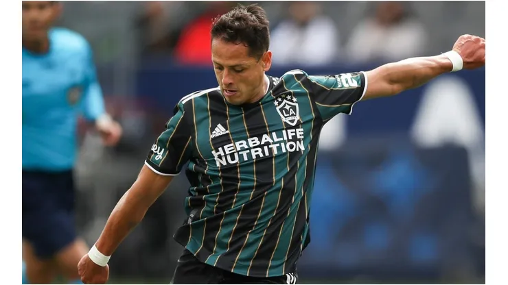 Javier Hernandez #14 of Los Angeles Galaxy