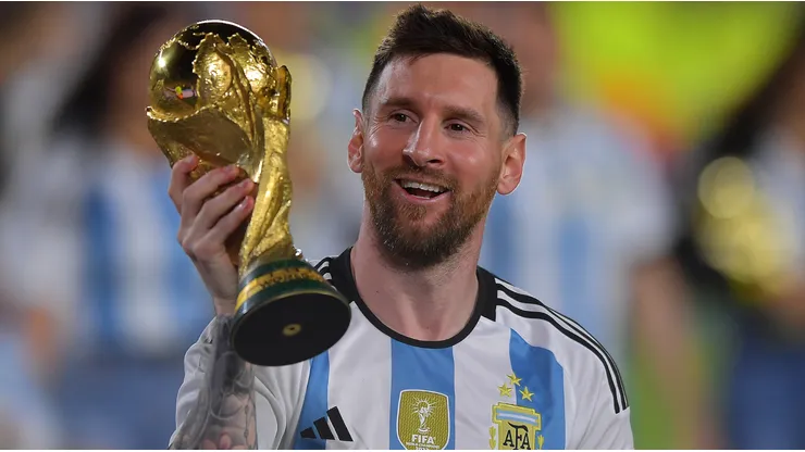 Lionel Messi lifted the World Cup trophy again in Argentina