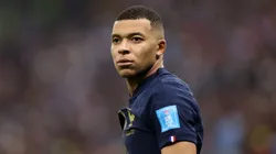 Kylian Mbappe with France in the Qatar 2022 World Cup