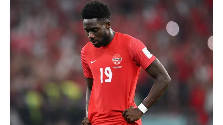 Canada star Alphonso Davies.