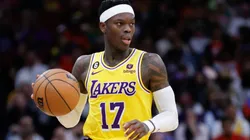 Dennis Schroder #17 of the Los Angeles Lakers