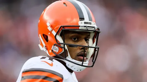 Deshaun Watson quarterback of the Cleveland Browns