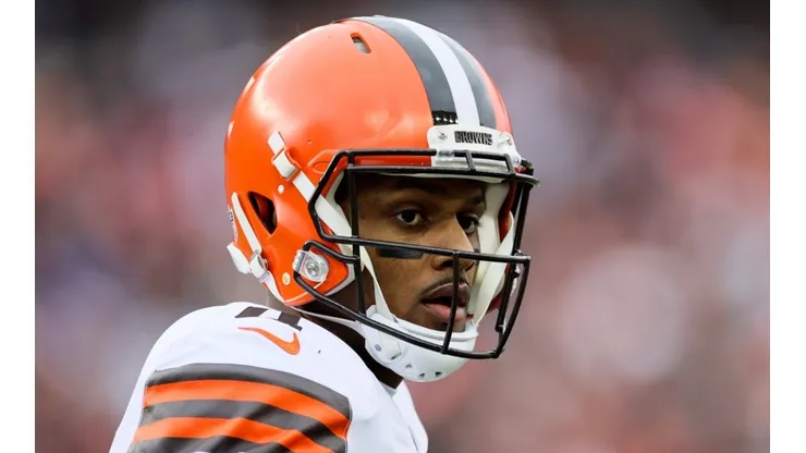 Deshaun Watson quarterback of the Cleveland Browns