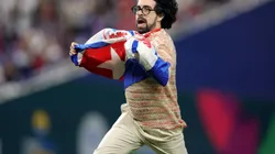 Cuban during the 2023 WBC semifinal game against United States