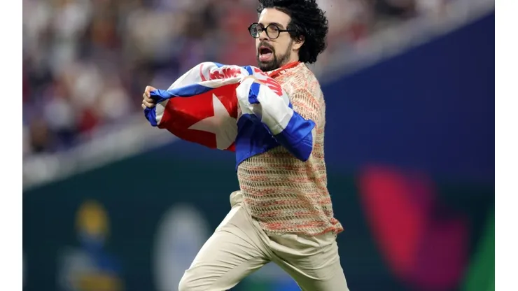 Cuban during the 2023 WBC semifinal game against United States