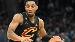 Donovan Mitchell #45 of the Cleveland Cavaliers