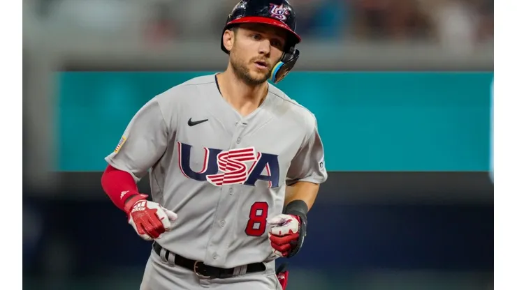 Trea Turner of the United States at the 2023 WBC