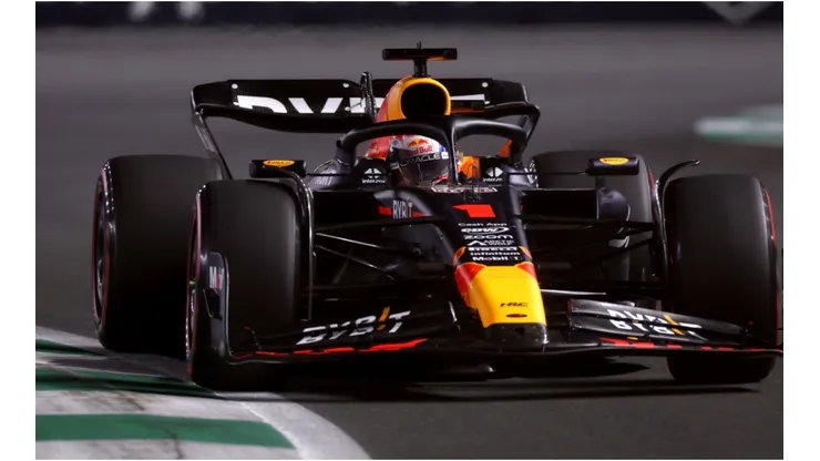 Max Verstappen during qualifying of the F1 Grand Prix of Saudi Arabia