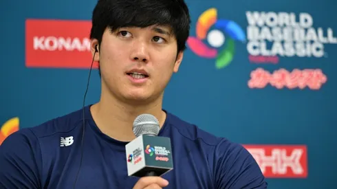 Shohei Ohtani of Japan at the 2023 World Baseball Classic