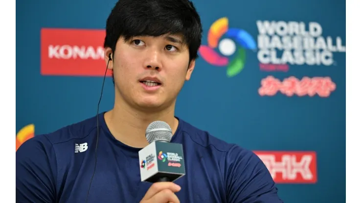 Shohei Ohtani of Japan at the 2023 World Baseball Classic