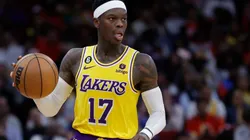 Dennis Schroder #17 of the Los Angeles Lakers
