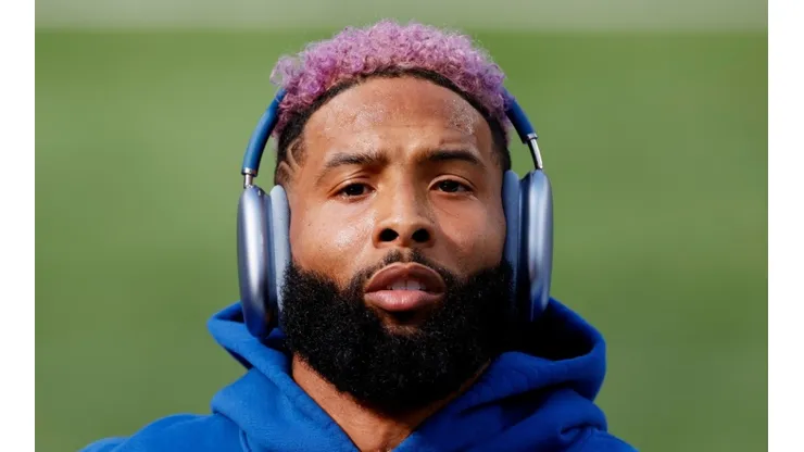 Odell Beckham Jr with the Los Angeles Rams