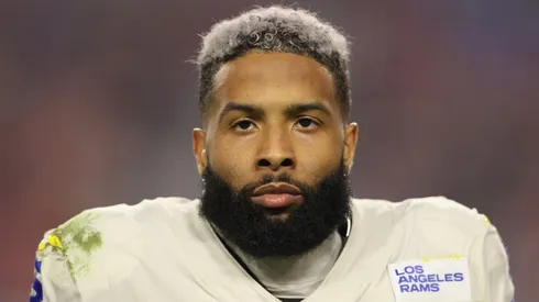 Odell Beckham Jr with the Los Angeles Rams