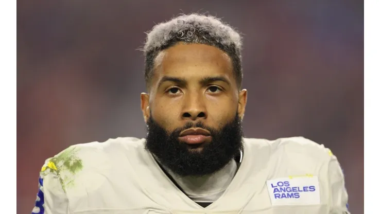 Odell Beckham Jr with the Los Angeles Rams