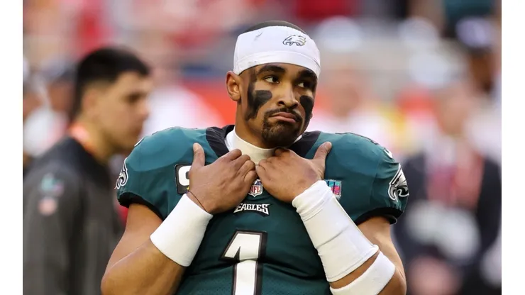 Jalen Hurts quarterback of the Philadelphia Eagles