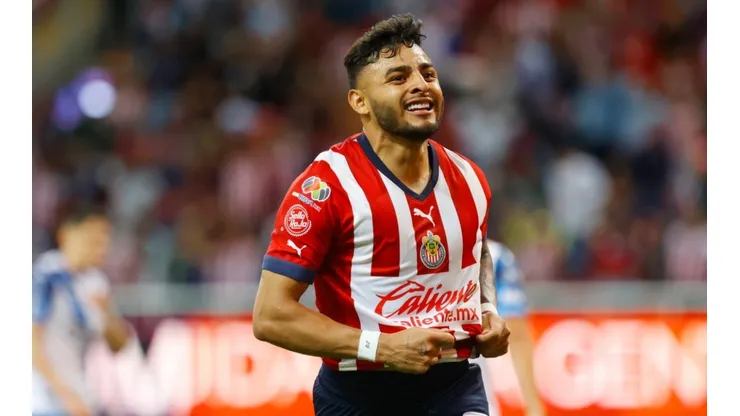 Alexis Vega with Chivas in Liga MX