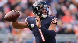 Justin Fields quarterback of the Chicago Bears