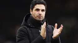 Arsenal is coached by Mikel Arteta
