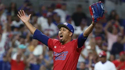 Edwin Diaz with Puerto Rico at the World Baseball Classic 2023 in Miami
