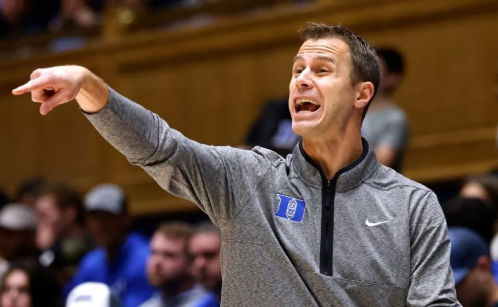 Jon Scheyer head coach of Duke