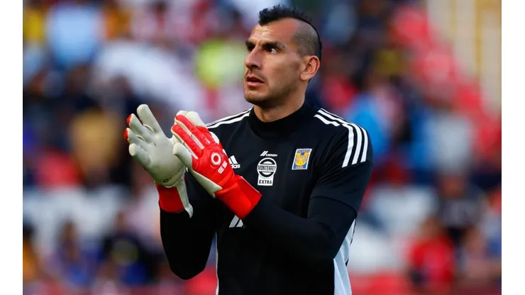 Goalkeeper Nahuel Guzmán of Tigres UANL