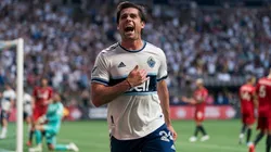 Brian White #24 of the Vancouver Whitecaps FC