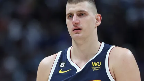 Nikola Jokic #15 of the Denver Nuggets