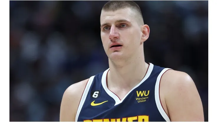 Nikola Jokic #15 of the Denver Nuggets