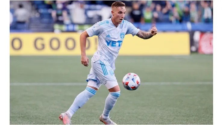 Zan Kolmanic #21 of Austin FC