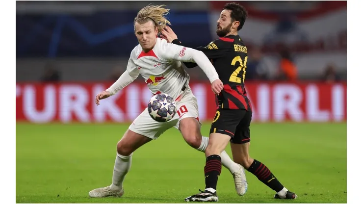 Emil Forsberg of RB Leipzig