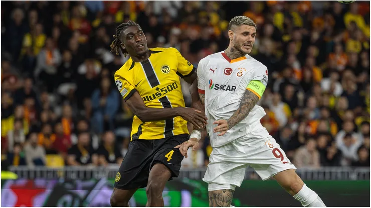 Duel between Banhie Zoukrou (YB) and Mauro Icardi (Galatasaray)