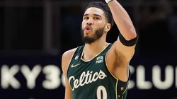 Jayson Tatum #0 of the Boston Celtics