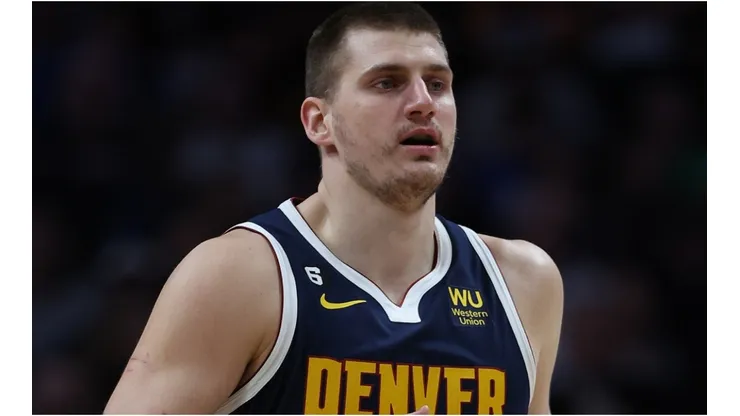 Nikola Jokic #15 of the Denver Nuggets