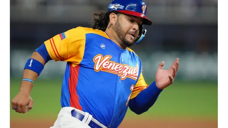 Eugenio Suarez of Venezuela at the 2023 WBC