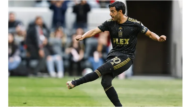 Carlos Vela #10 of the Los Angeles FC