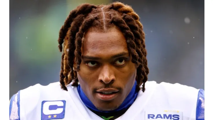 Jalen Ramsey with the Los Angeles Rams