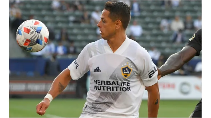 Javier Hernandez #14 of Los Angeles Galaxy