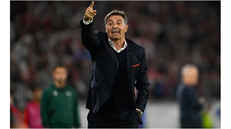 Coach Michel of Olympiacos FC