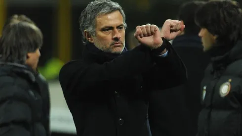 Jose Mourinho during his time at Inter