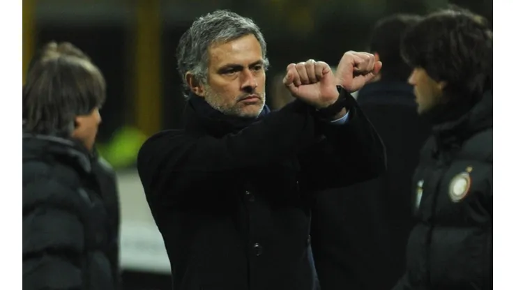 Jose Mourinho during his time at Inter