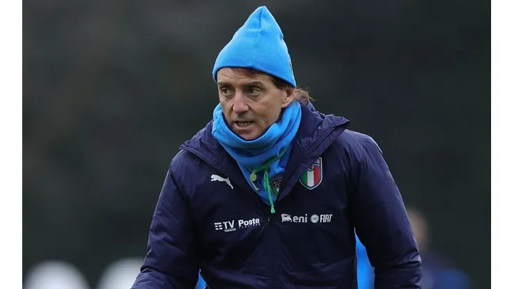 Italy manager Roberto Mancini.