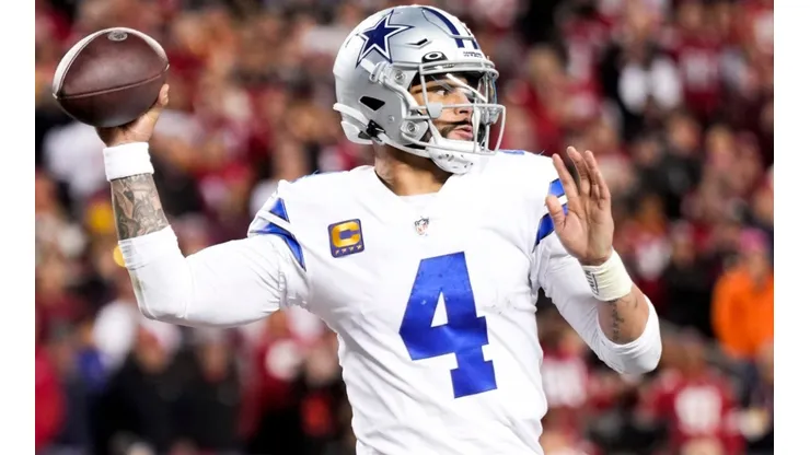 Cowboys quarterback Dak Prescott received the 2022 Walter Payton NFL Man of the Year Award