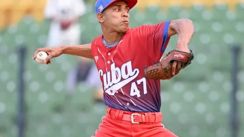 Yeudis Reyes of Cuba at the 2023 WBC