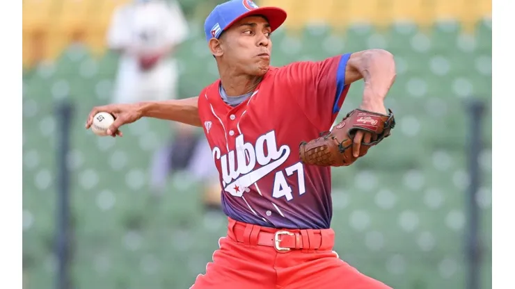 Yeudis Reyes of Cuba at the 2023 WBC